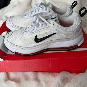 Brand new in box white Nike sneakers air max ap womens size 10 men’s 8.5